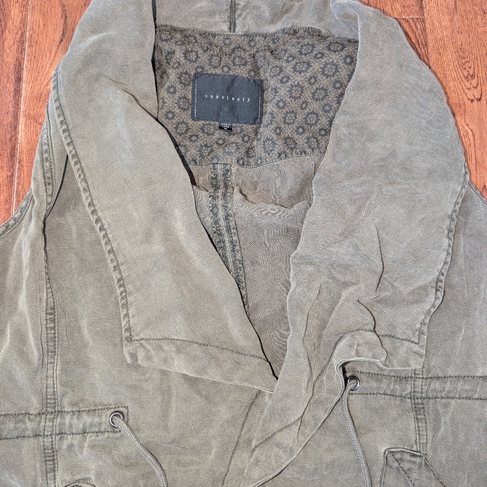VGUC Ladies Sanctuary Vest Outdoorsy Olive Green Size Small - Picture 4 of 5